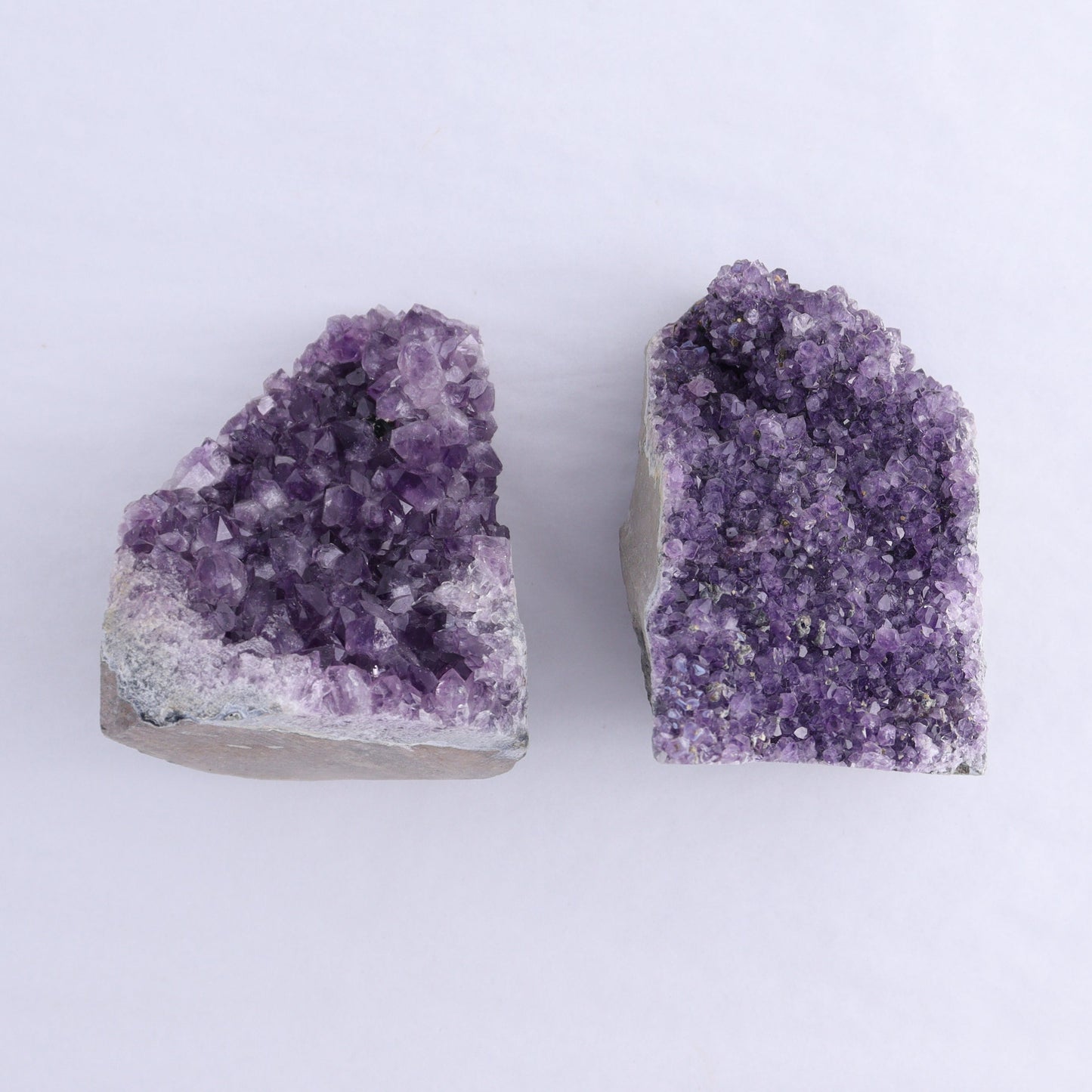 Uruguay Amethyst Cut Base Set of 6 - Expert Wholesale and Supplier of Wholesale Crystals & Bulk Gemstones, ["Amethyst","Cut Base","Uruguay"]