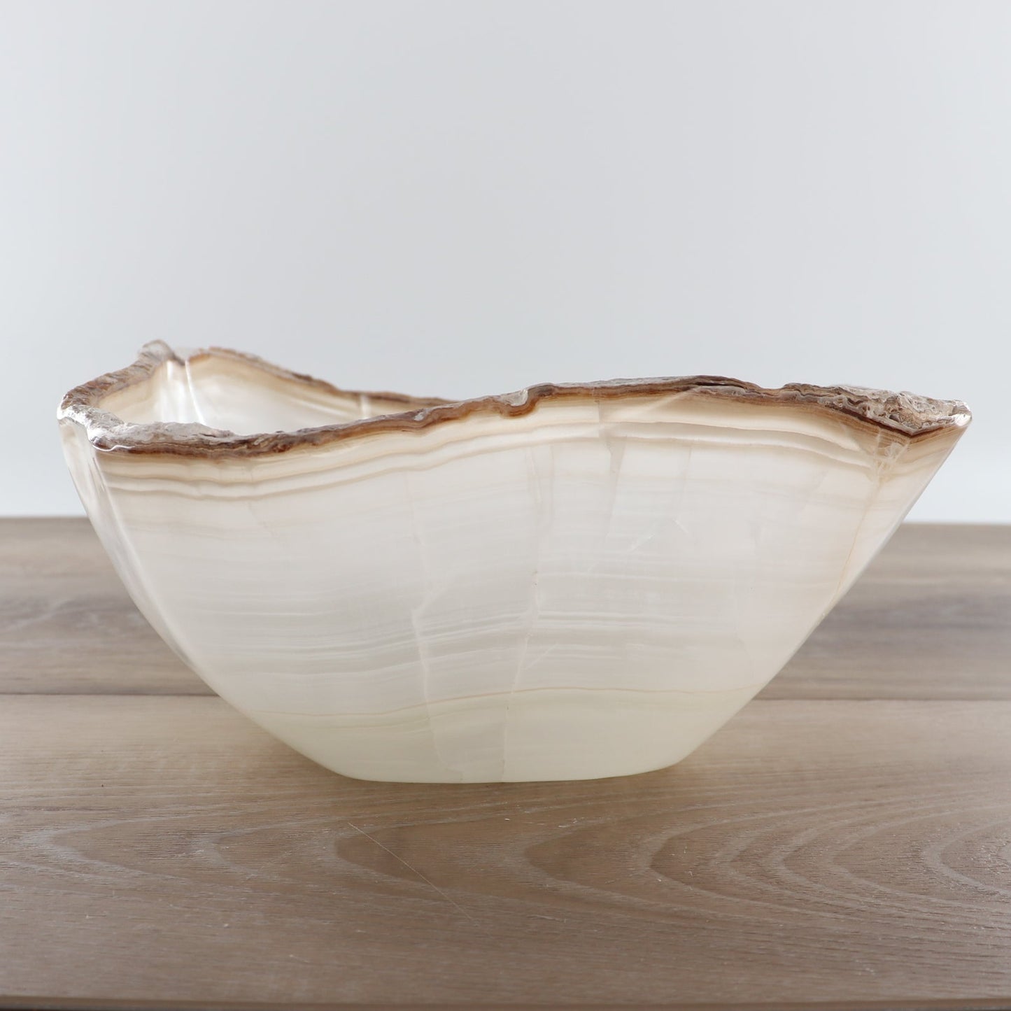 Mexican Onyx/Calcite Bowl 12"