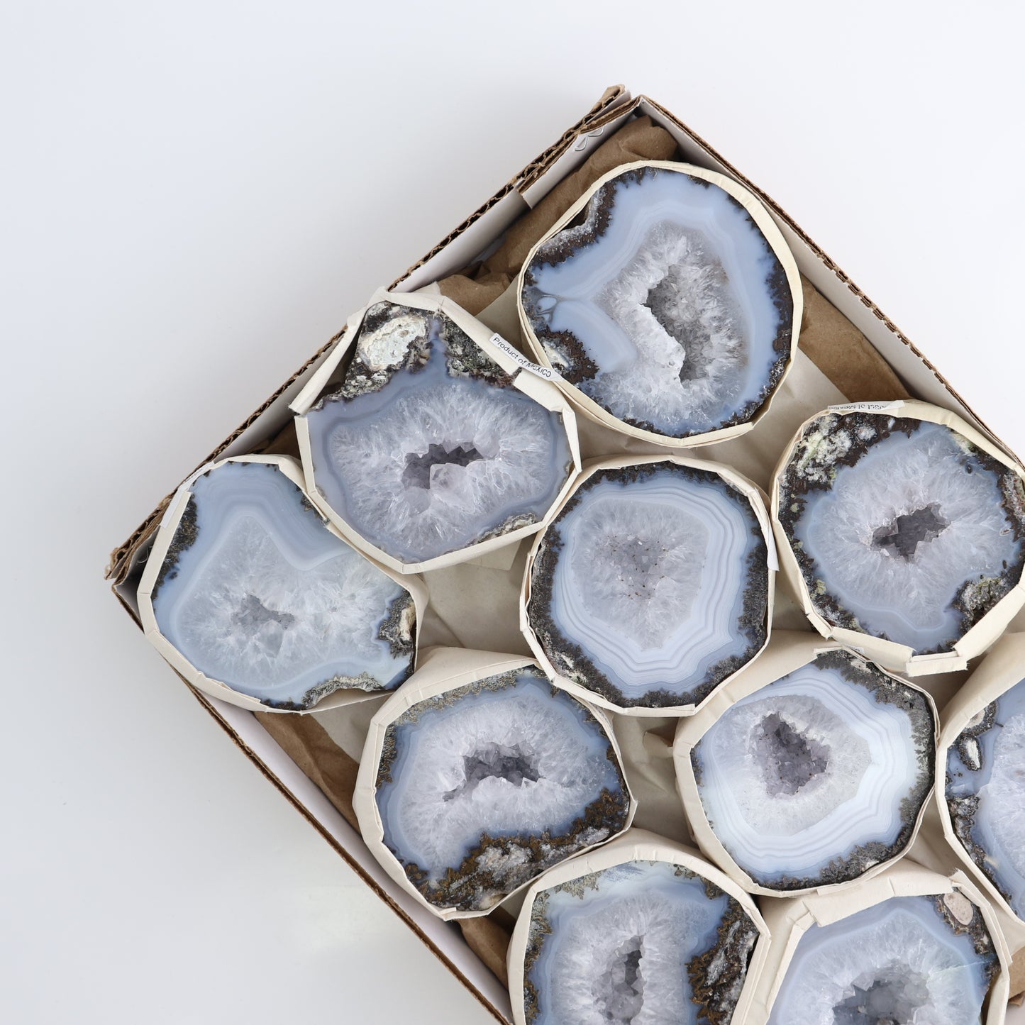 Las Choyas Geodes Set of 10