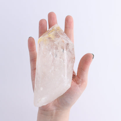 Quartz Polished Tips Set of 2 - Expert Wholesale and Supplier of Wholesale Crystals & Bulk Gemstones, ["Polished Tip","Quartz"]