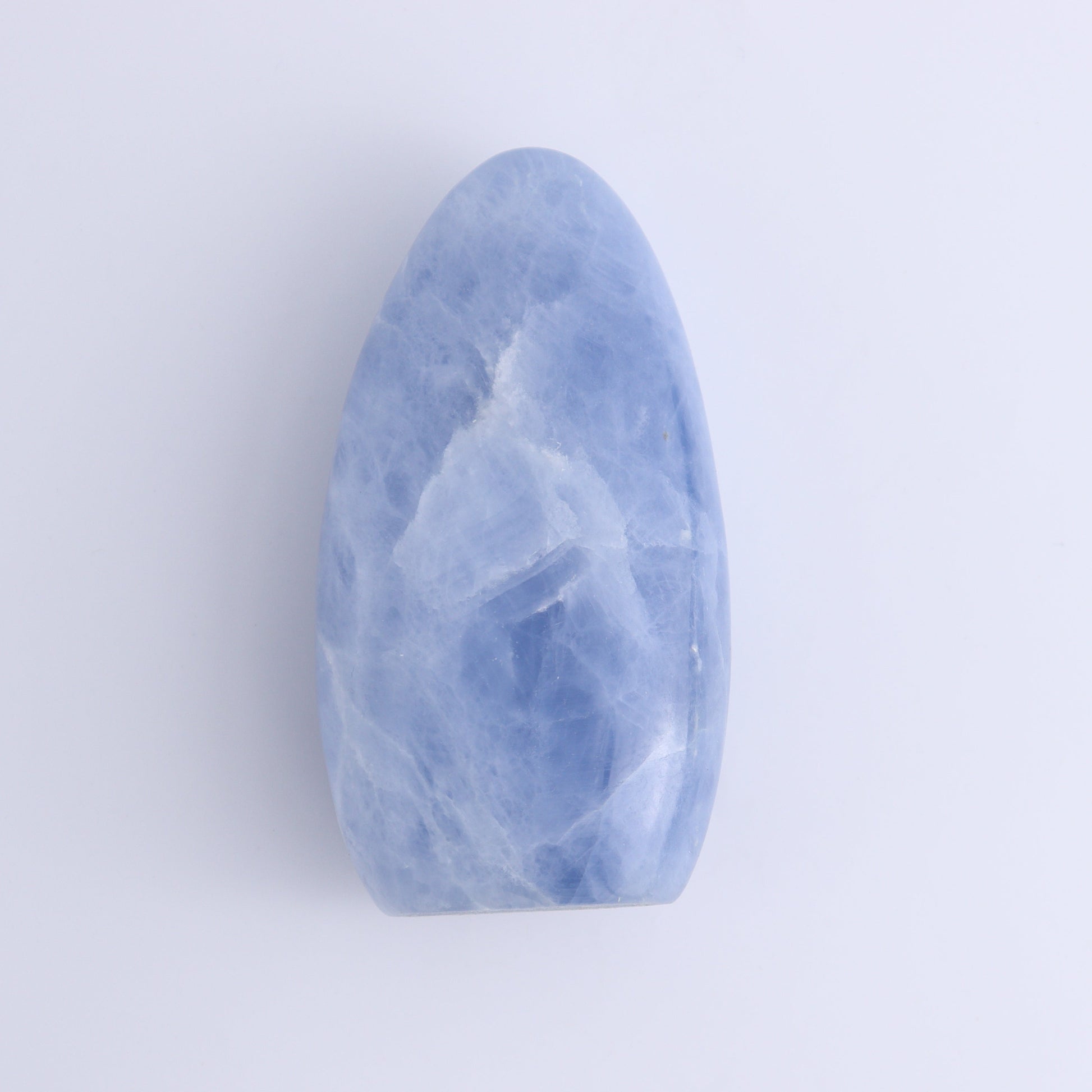 Blue Calcite Freeforms Set of 4 - Expert Wholesale and Supplier of Wholesale Crystals & Bulk Gemstones, ["Blue Calcite","Calcite","close_30","Freeform","Freeforms"]