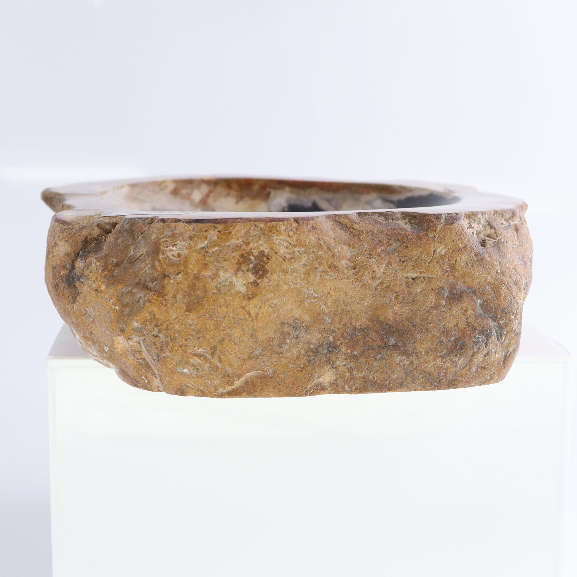 Petrified Wood Bowls Set of 2 - Expert Wholesale and Supplier of Wholesale Crystals & Bulk Gemstones, ["Bowls","Indonesia","Petrified Wood"]
