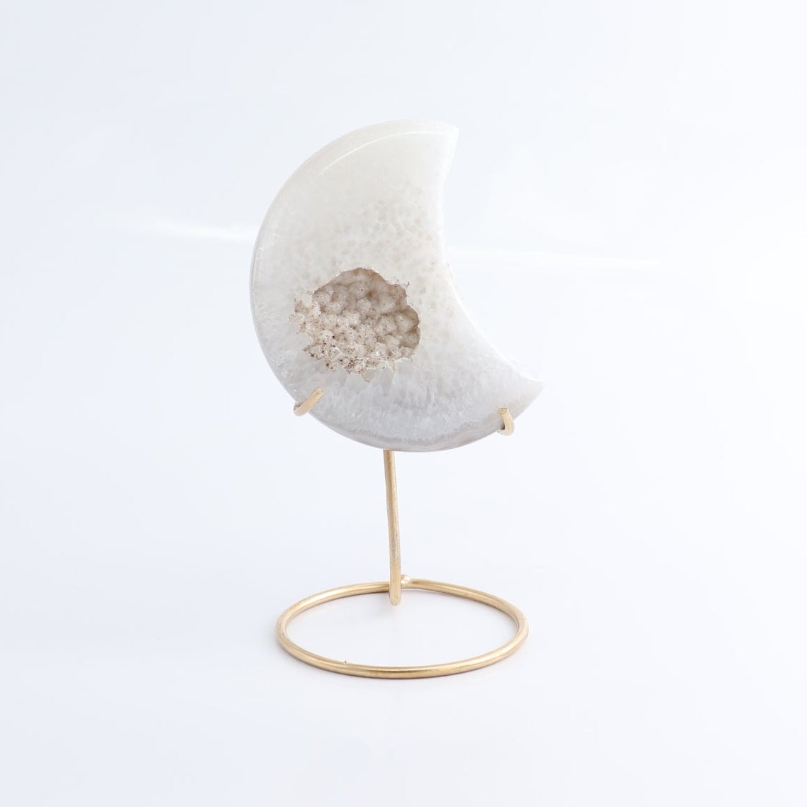 Agate Moons with Stand Set of 5 - Expert Wholesale and Supplier of Wholesale Crystals & Bulk Gemstones, ["Agate","Brazil","moons"]