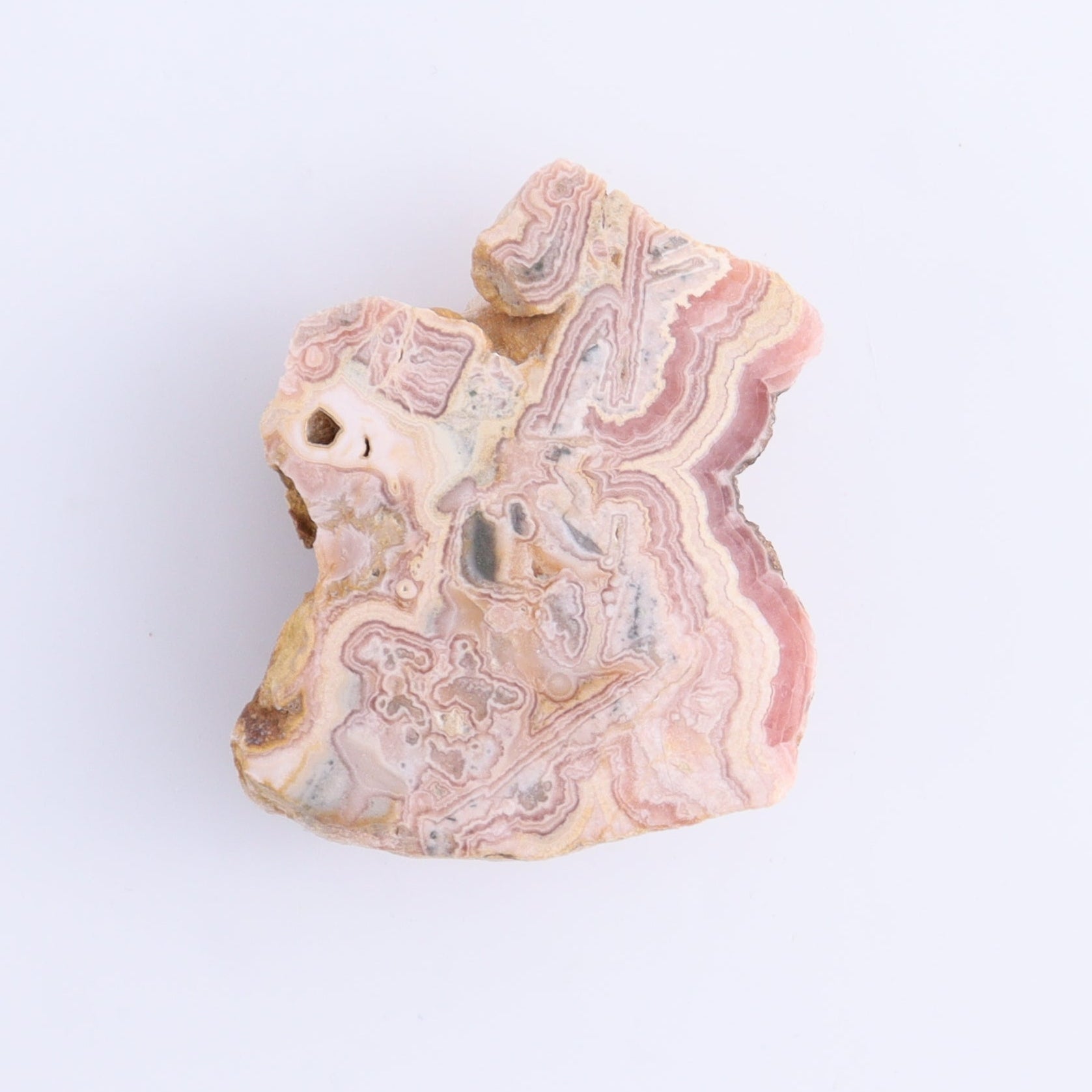 Rhodochrosite Slices Set of 3 - Expert Wholesale and Supplier of Wholesale Crystals & Bulk Gemstones, ["Argentina","Rhodochrosite","Slices and Slabs"]