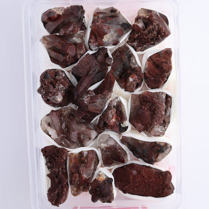 Hematite Quartz Flat from Morocco - Expert Wholesale and Supplier of Wholesale Crystals & Bulk Gemstones, ["Flats","Hematite","Matrix","Morocco","Quartz","Quartz Hematite"]