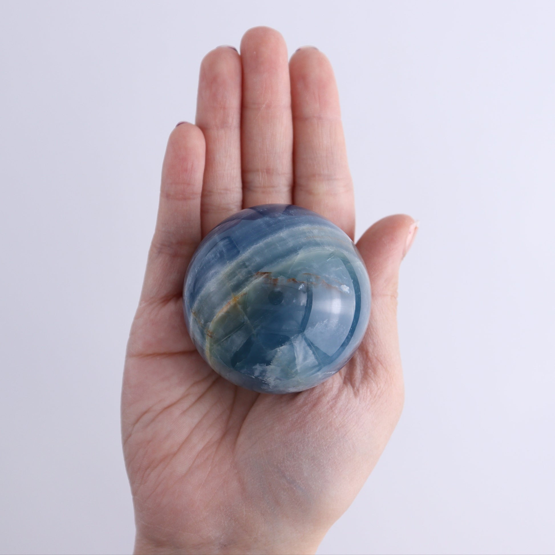 Blue Onyx Spheres Set of 5 - Expert Wholesale and Supplier of Wholesale Crystals & Bulk Gemstones, ["Argentina","Blue Onyx","onyx","Spheres"]