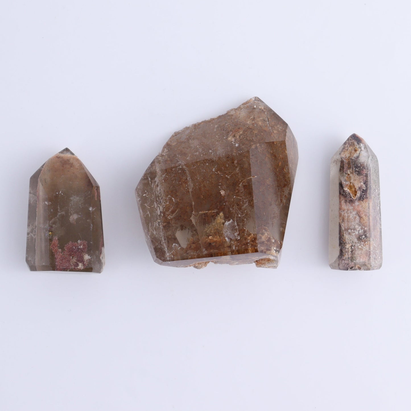 Garden Quartz Towers Set of 20 - Expert Wholesale and Supplier of Wholesale Crystals & Bulk Gemstones, ["Garden Quartz","Quartz","Towers"]