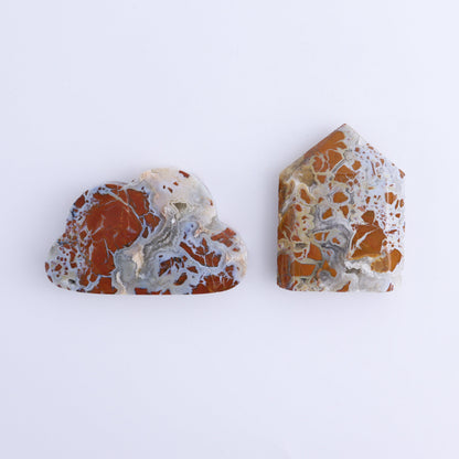 Brecciated Jasper Moons, Stars, Towers, Clouds, and Flames Set of 10 - Expert Wholesale and Supplier of Wholesale Crystals & Bulk Gemstones, ["Brecciated Jasper","Clouds","flames","Indonesia","moons","stars","Towers"]