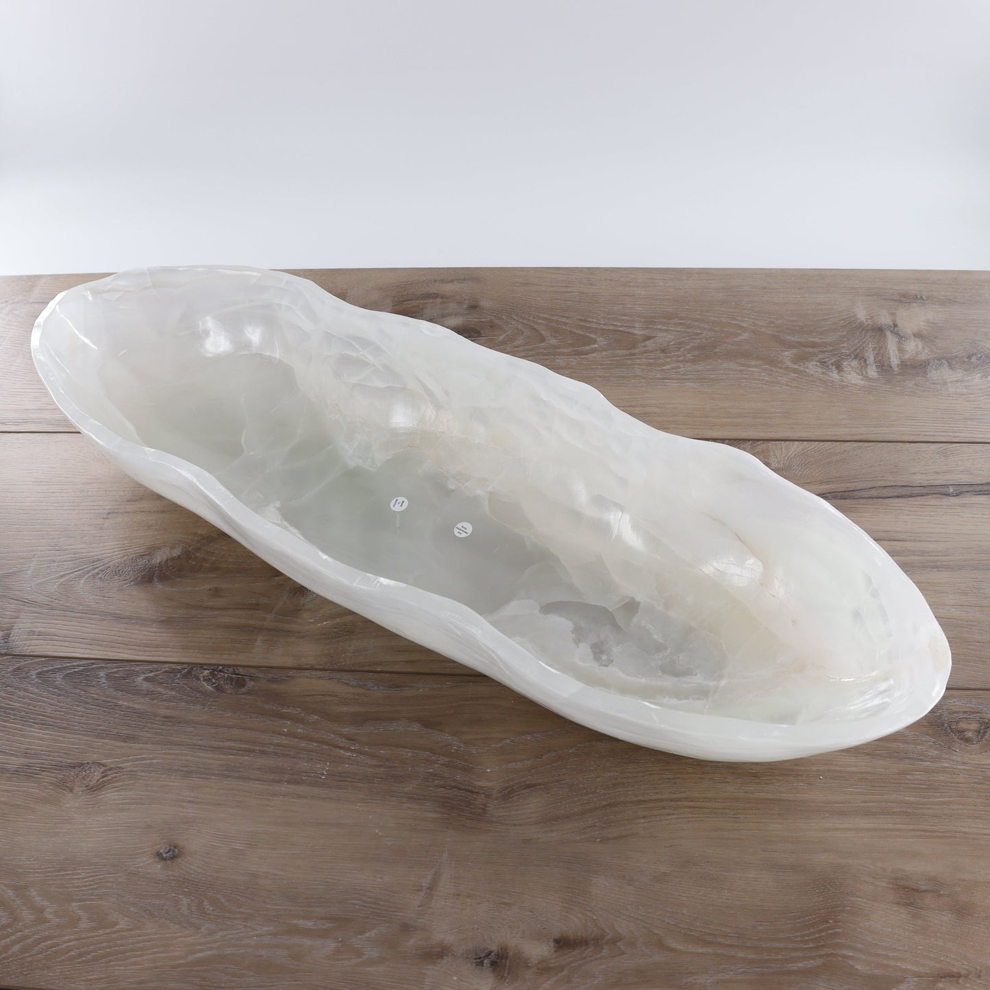 Mexican Onyx/Calcite Canoe Bowl - Expert Wholesale and Supplier of Wholesale Crystals & Bulk Gemstones, ["Bowls","Calcite","canoe","Mexico","onyx"]
