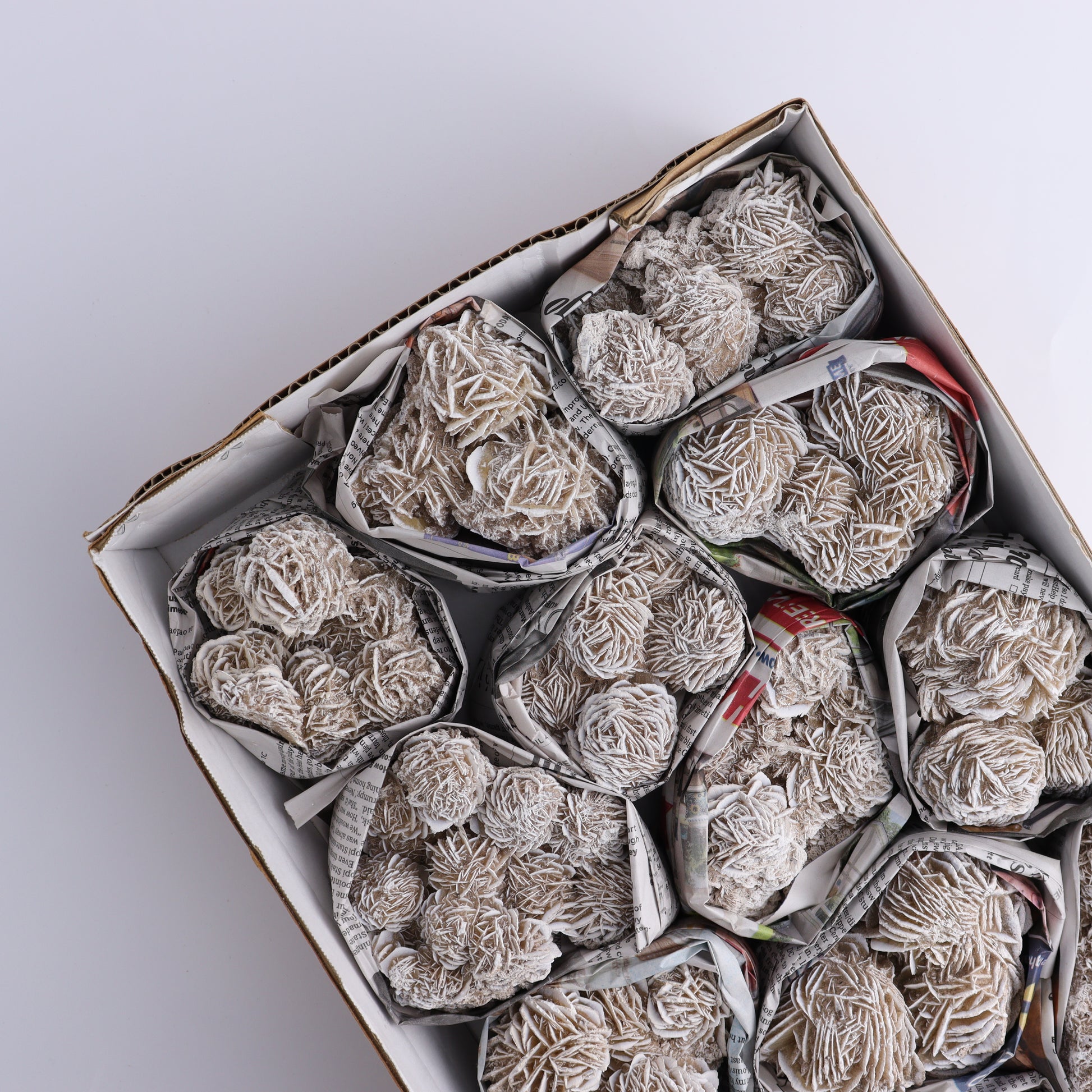 Desert Rose Set of 13 - Expert Wholesale and Supplier of Wholesale Crystals & Bulk Gemstones, ["Desert Rose","Freeforms","Morocco"]