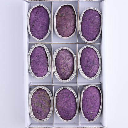 Purpurite Velvet Palm Stones Set of 9