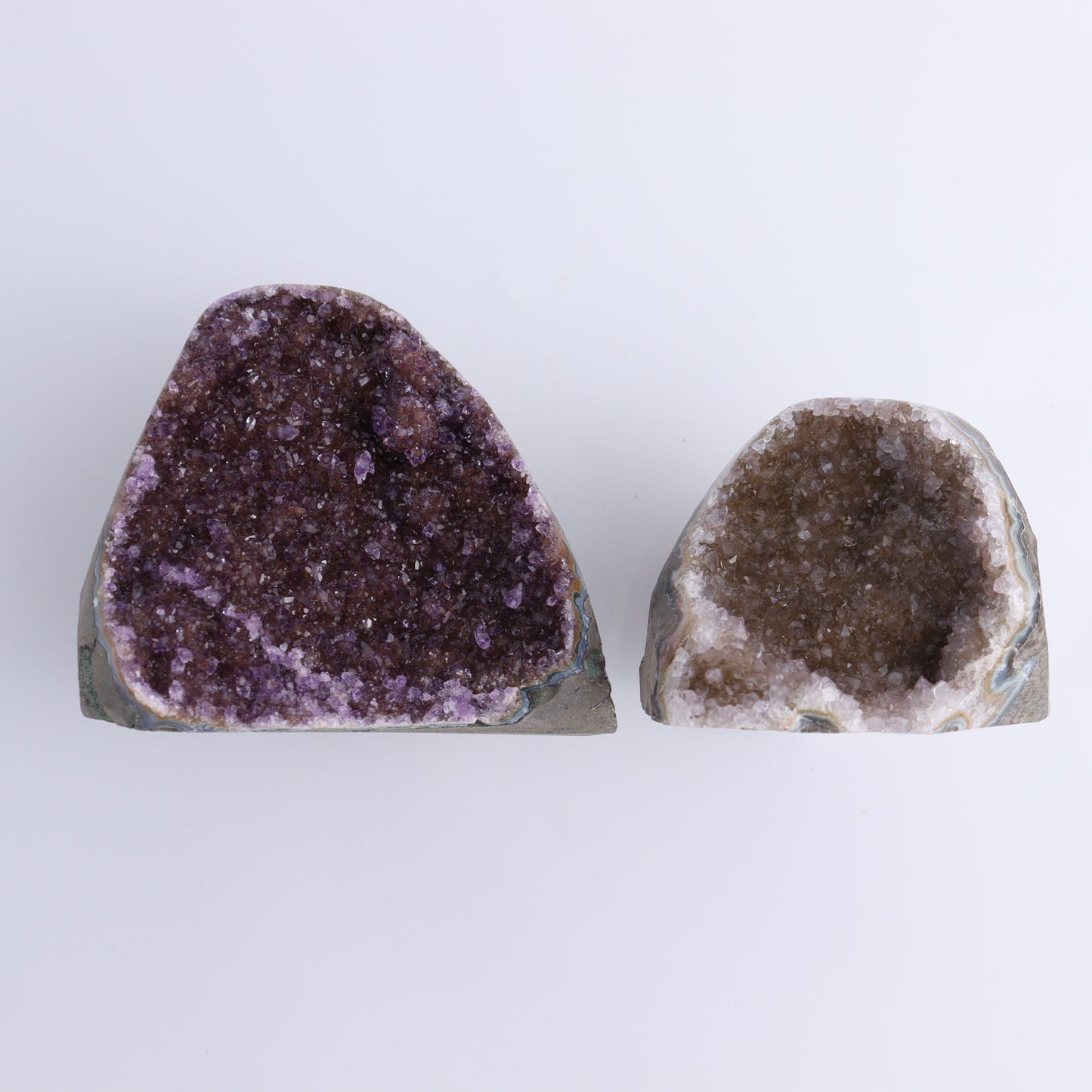 Uruguay Amethyst Set of 6 - Expert Wholesale and Supplier of Wholesale Crystals & Bulk Gemstones, ["Amethyst","Freeforms","Uruguay"]