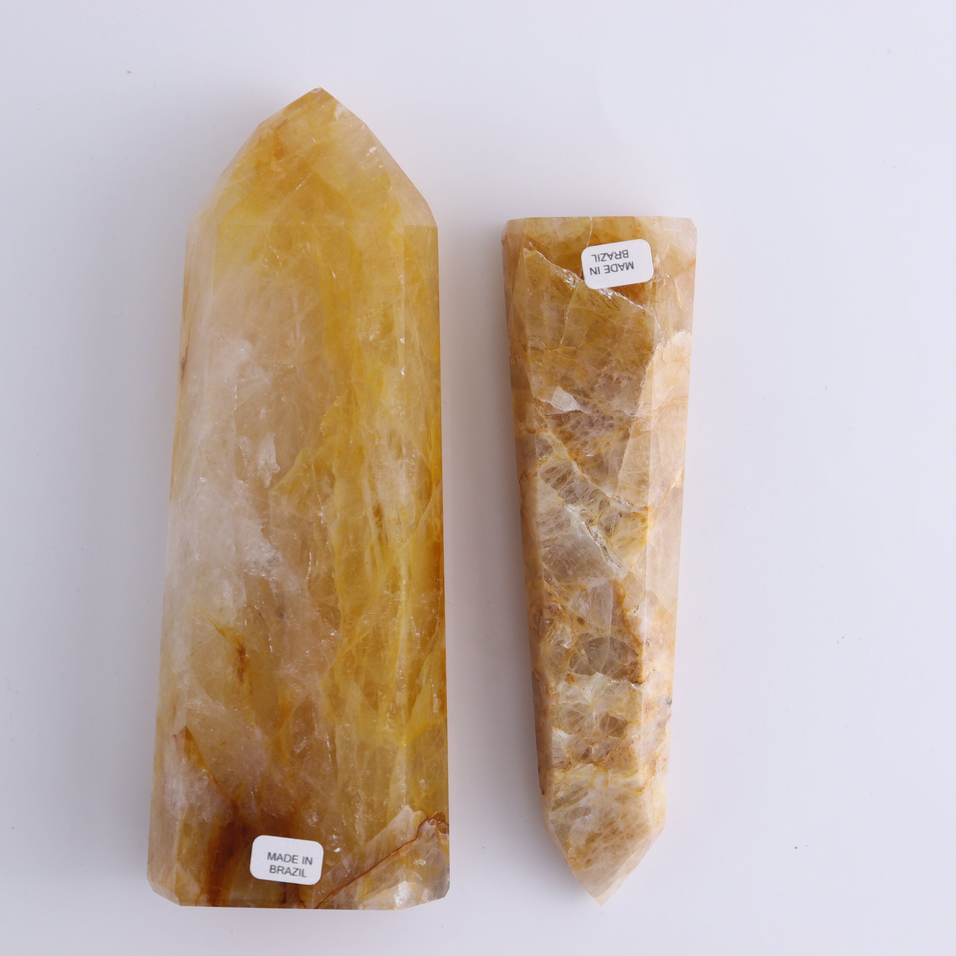 Golden Healer Towers Set of 4 - Expert Wholesale and Supplier of Wholesale Crystals & Bulk Gemstones, ["Brazil","Golden Healer","Towers"]