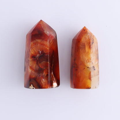 Carnelian Towers Set of 11 - Expert Wholesale and Supplier of Wholesale Crystals & Bulk Gemstones, ["carnelian","Madagascar","Towers"]