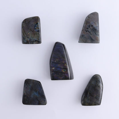 Labradorite Freeform Set of 17 - Expert Wholesale and Supplier of Wholesale Crystals & Bulk Gemstones, ["Freeforms","Labradorite","Madagascar"]