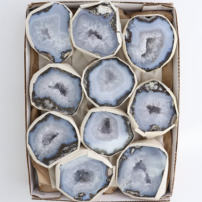Las Choyas Geodes Set of 10