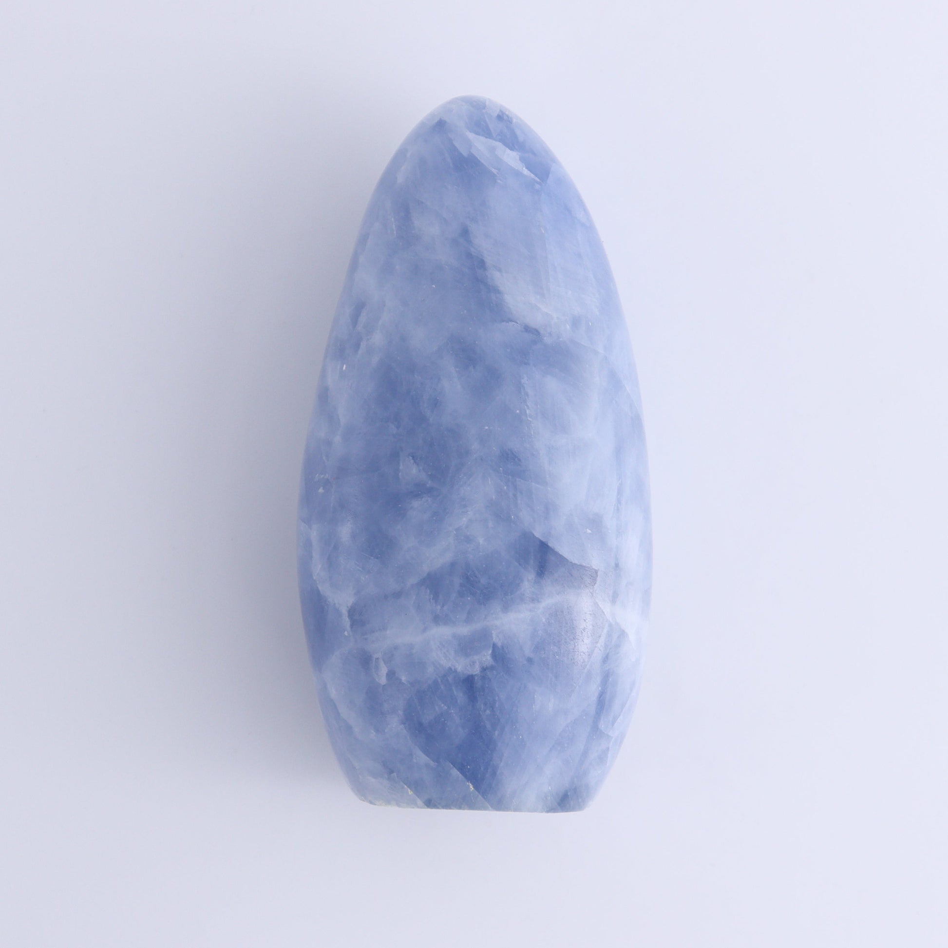 Blue Calcite Freeforms Set of 4 - Expert Wholesale and Supplier of Wholesale Crystals & Bulk Gemstones, ["Blue Calcite","Calcite","close_30","Freeform","Freeforms"]