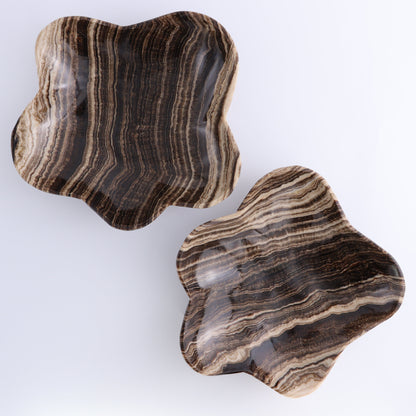 One Bowl Mexican Onyx/Calcite Chocolate with Banding - Expert Wholesale and Supplier of Wholesale Crystals & Bulk Gemstones, ["bowl","Calcite","Catalog Onyx","Decorative Dish","Mexico","onyx"]