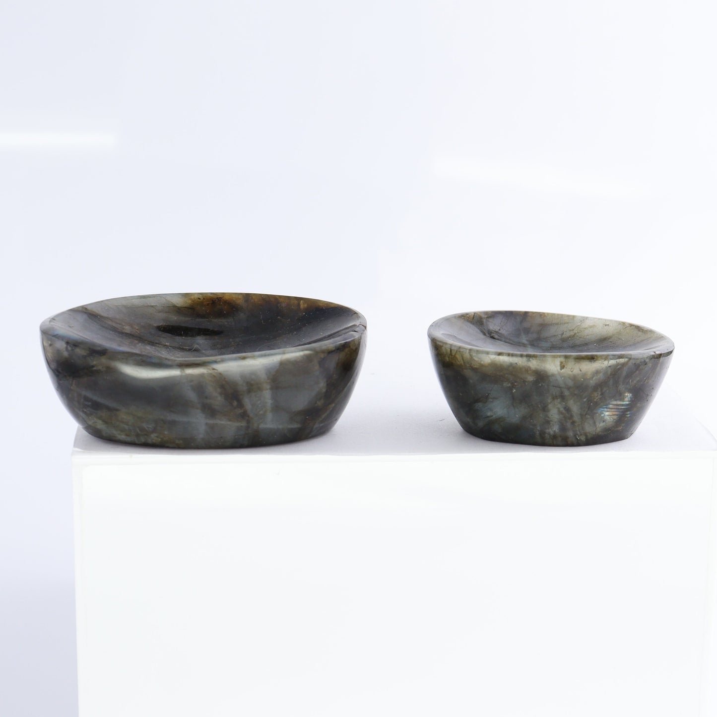 Labradorite Bowls Set of 11 - Expert Wholesale and Supplier of Wholesale Crystals & Bulk Gemstones, ["Bowls","Labradorite","Madagascar"]