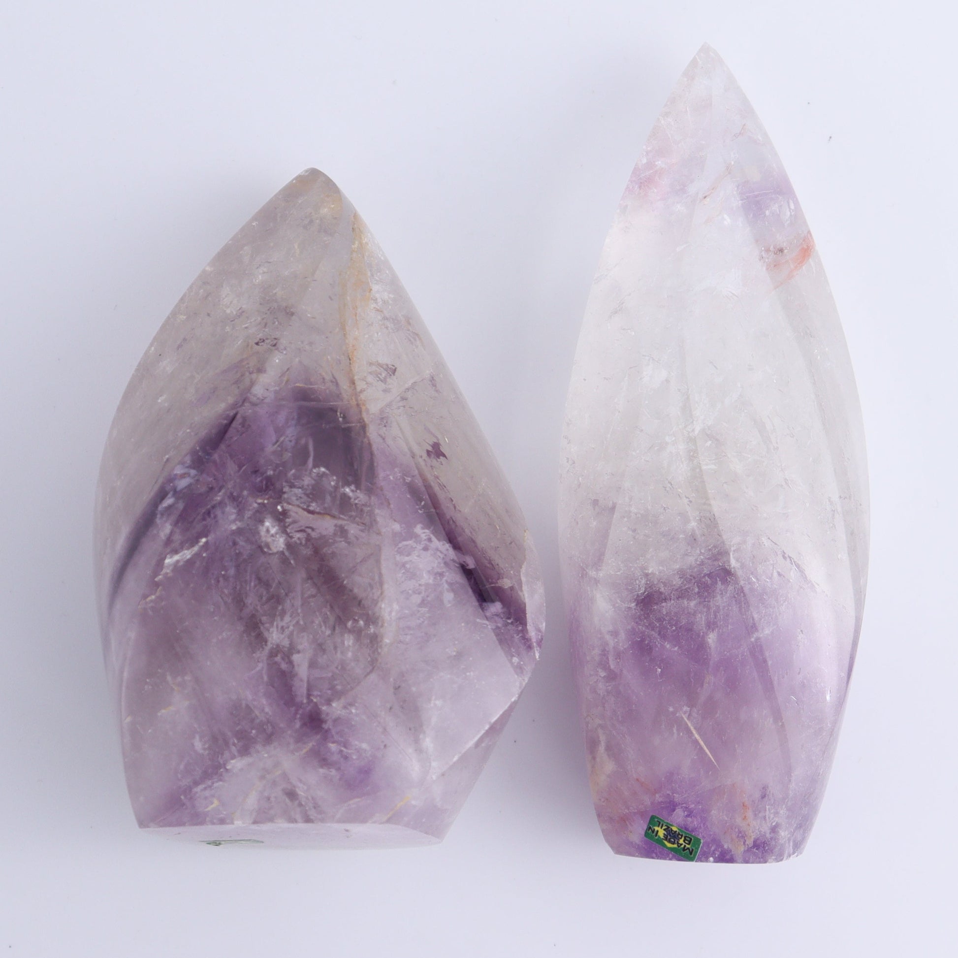 Amethyst Flames Set of 5 - Expert Wholesale and Supplier of Wholesale Crystals & Bulk Gemstones, ["Amethyst","Brazil","flames"]