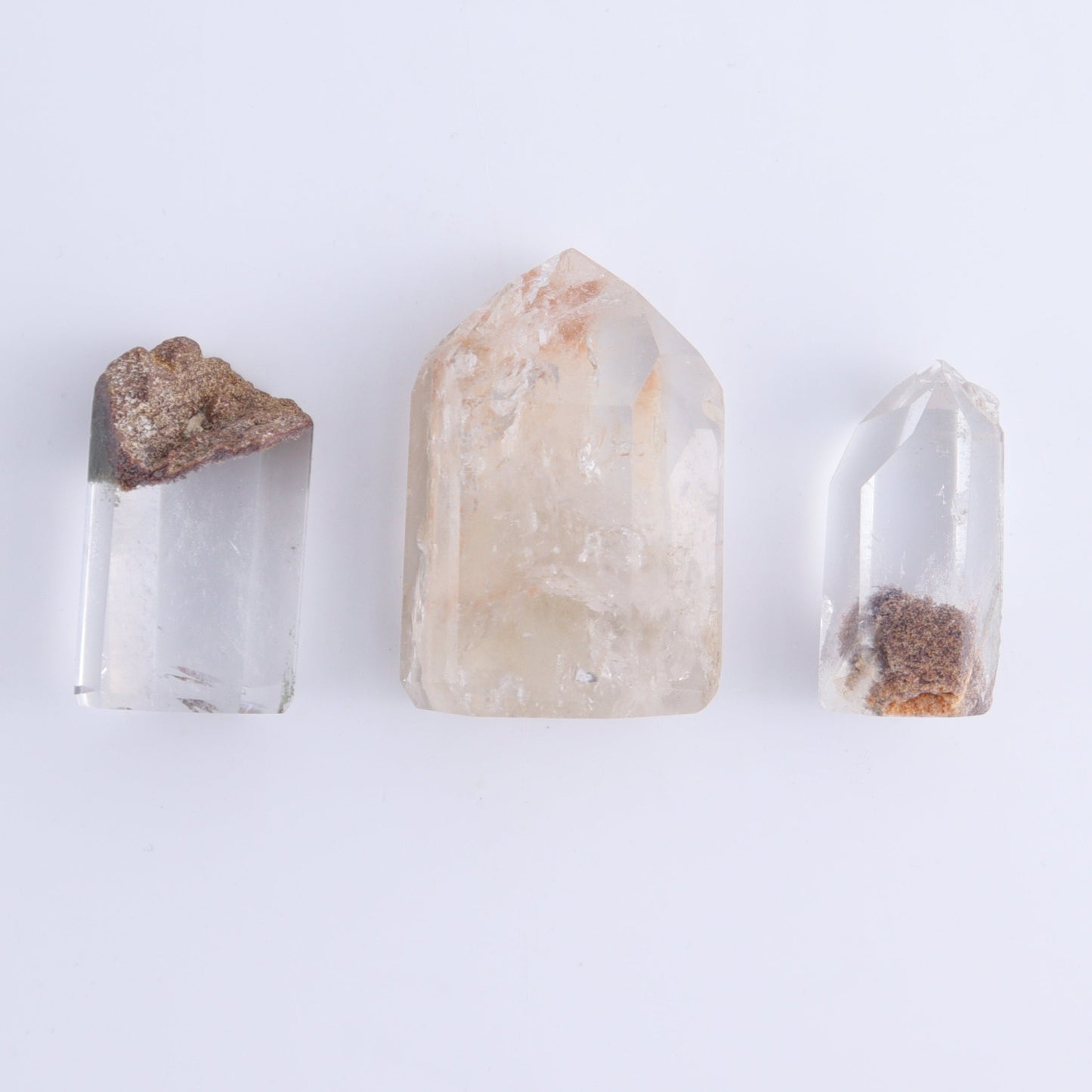 Garden Quartz Towers Set of 20 - Expert Wholesale and Supplier of Wholesale Crystals & Bulk Gemstones, ["Garden Quartz","Quartz","Towers"]