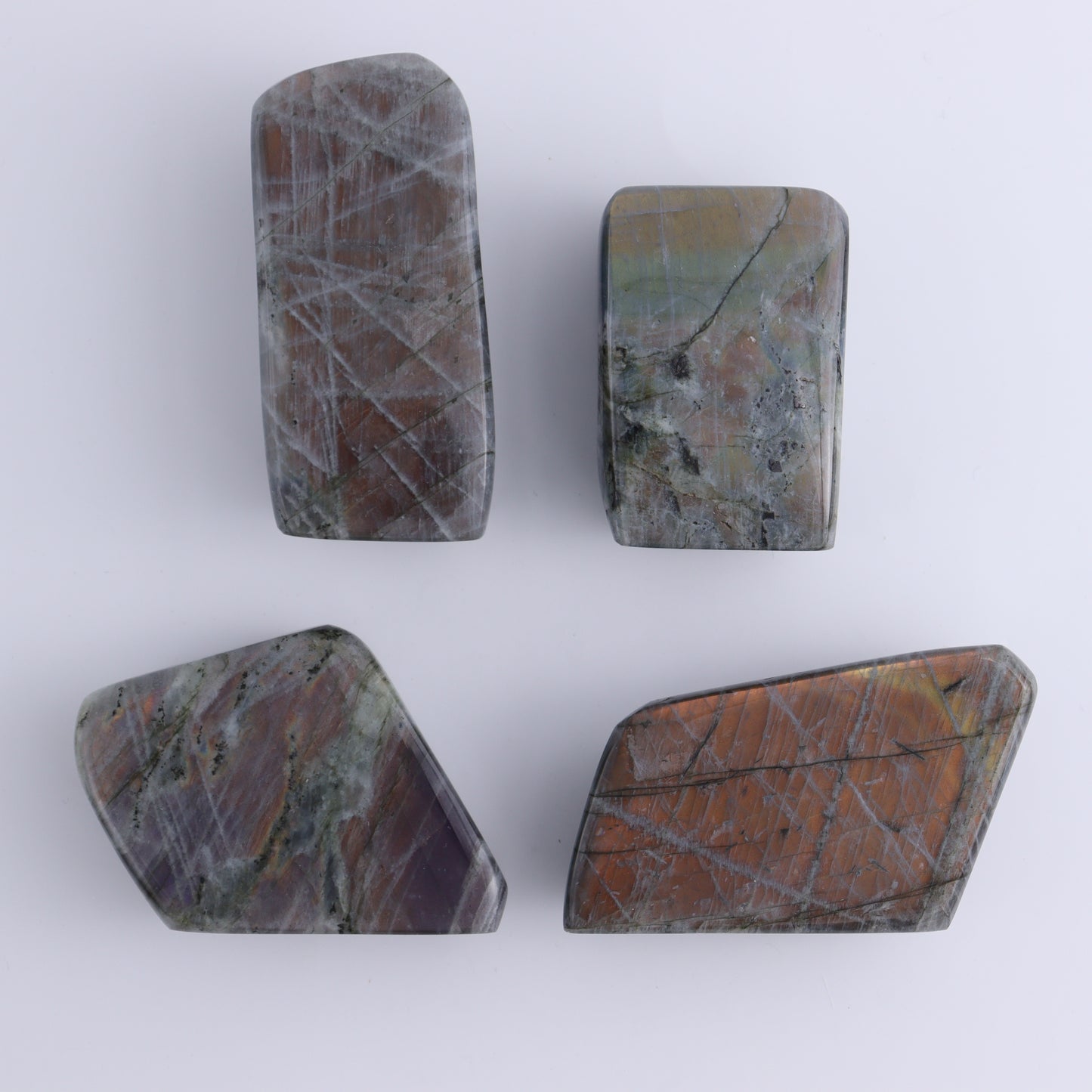 Labradorite Freeform Set of 8 - Expert Wholesale and Supplier of Wholesale Crystals & Bulk Gemstones, ["Freeforms","Labradorite","Madagascar"]
