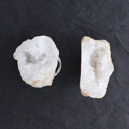 Quartz Geodes Set of 6