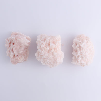 Pink Halite Set of 12 - Expert Wholesale and Supplier of Wholesale Crystals & Bulk Gemstones, ["Flats","Halite","Pink Halite","United States"]