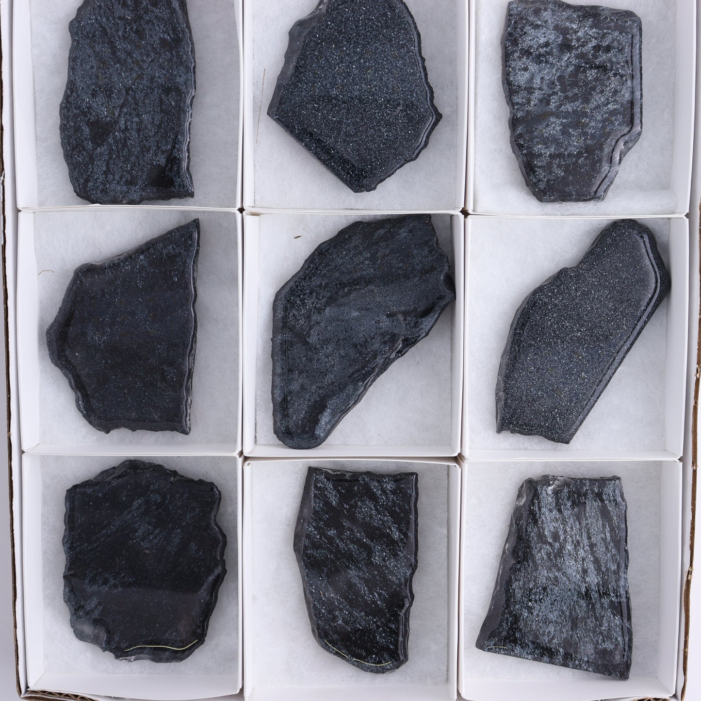 Specularite Flat of 12 - Expert Wholesale and Supplier of Wholesale Crystals & Bulk Gemstones, ["flat","Flats","Specularite","United States"]