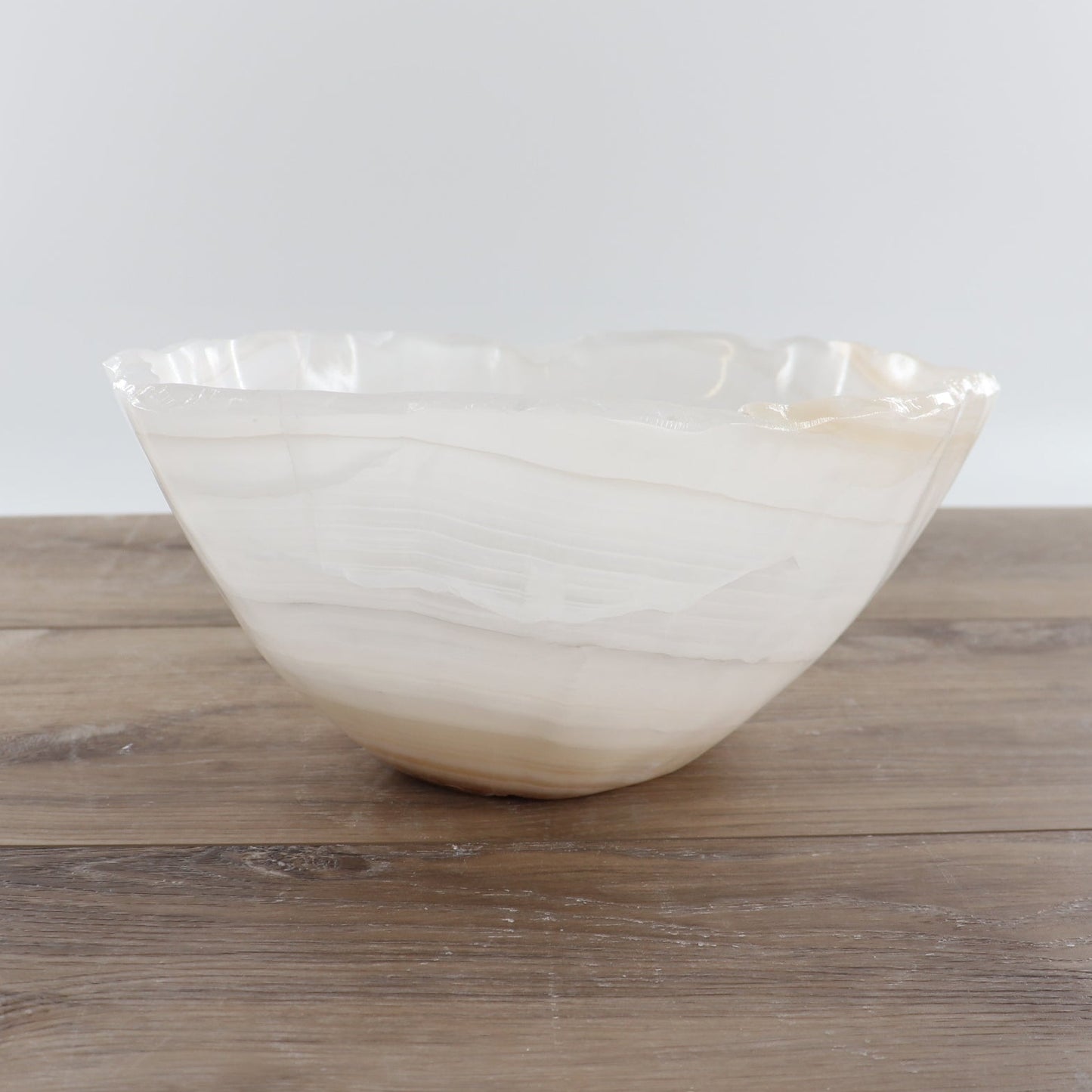 Mexican Onyx/Calcite Bowl 12"