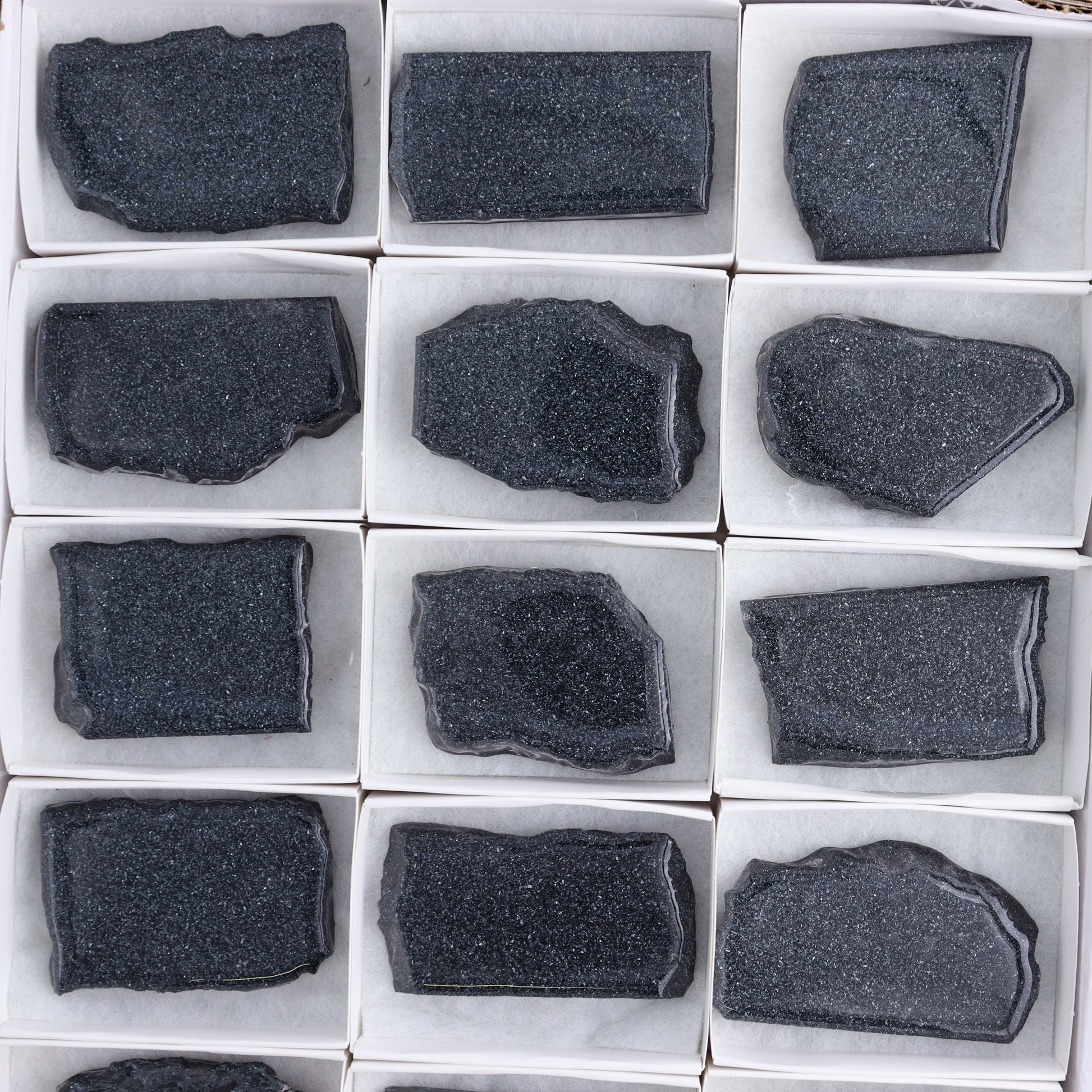 Specularite Flat of 18 - Expert Wholesale and Supplier of Wholesale Crystals & Bulk Gemstones, ["flat","Flats","Specularite","United States"]
