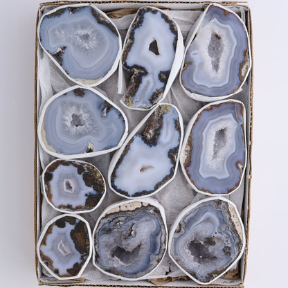 Las Choyas Geodes Set of 10 - Expert Wholesale and Supplier of Wholesale Crystals & Bulk Gemstones, ["Geodes","las choyas","Mexico"]