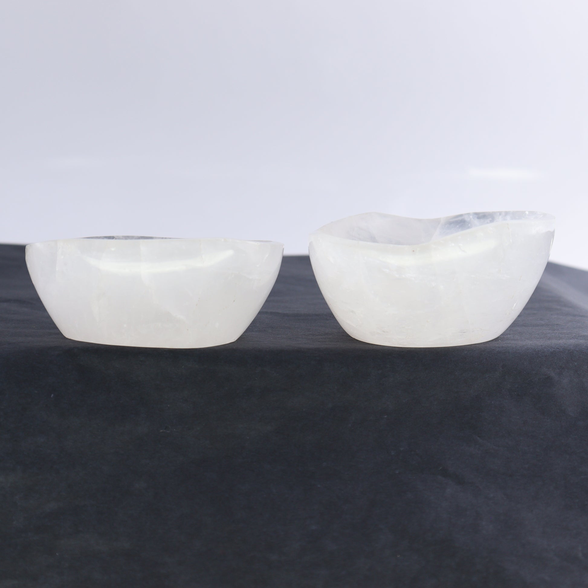Clear Quartz Bowls Set of 6 - Expert Wholesale and Supplier of Wholesale Crystals & Bulk Gemstones, ["Bowls","Clear Quartz","Madagascar","Quartz"]