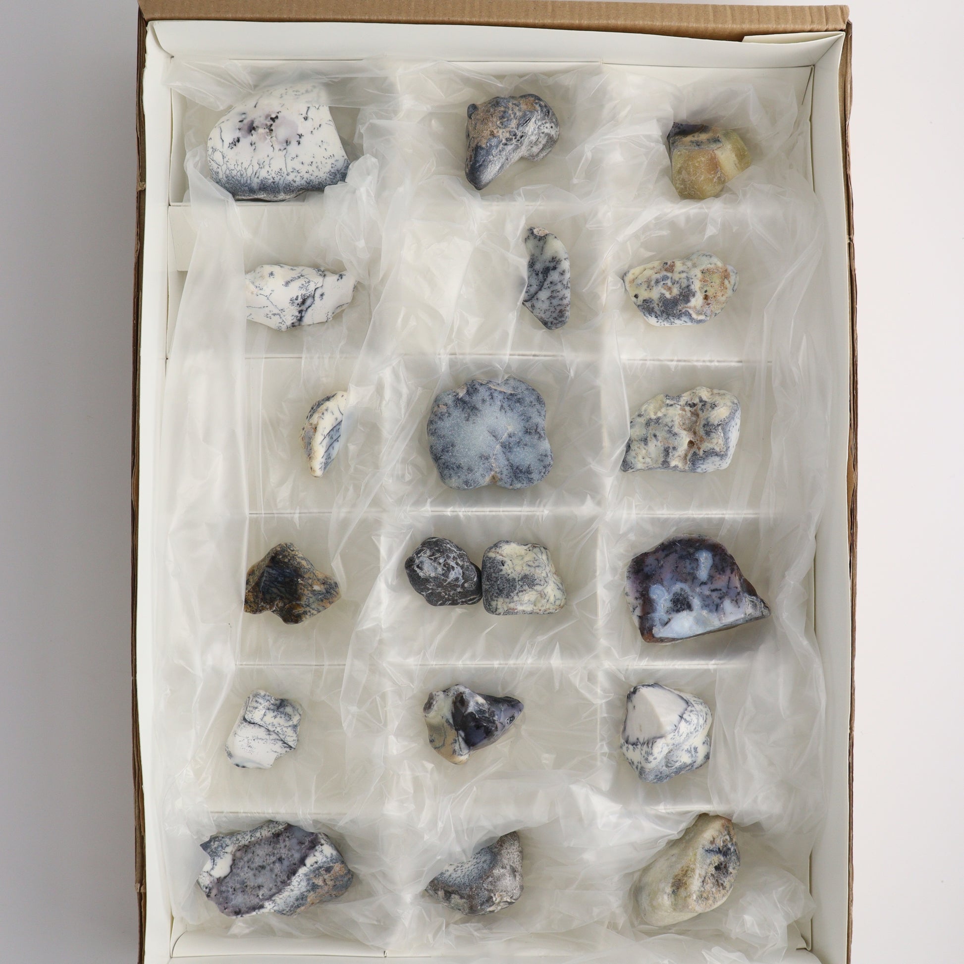 Dendritic Opal Flat - Expert Wholesale and Supplier of Wholesale Crystals & Bulk Gemstones, ["Dendritic Opal","Rough","Turkey"]