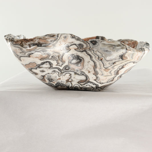 Zebra Onyx Bowl | Mi Esperanza Minerals | Supplier of Crystals and Onyx