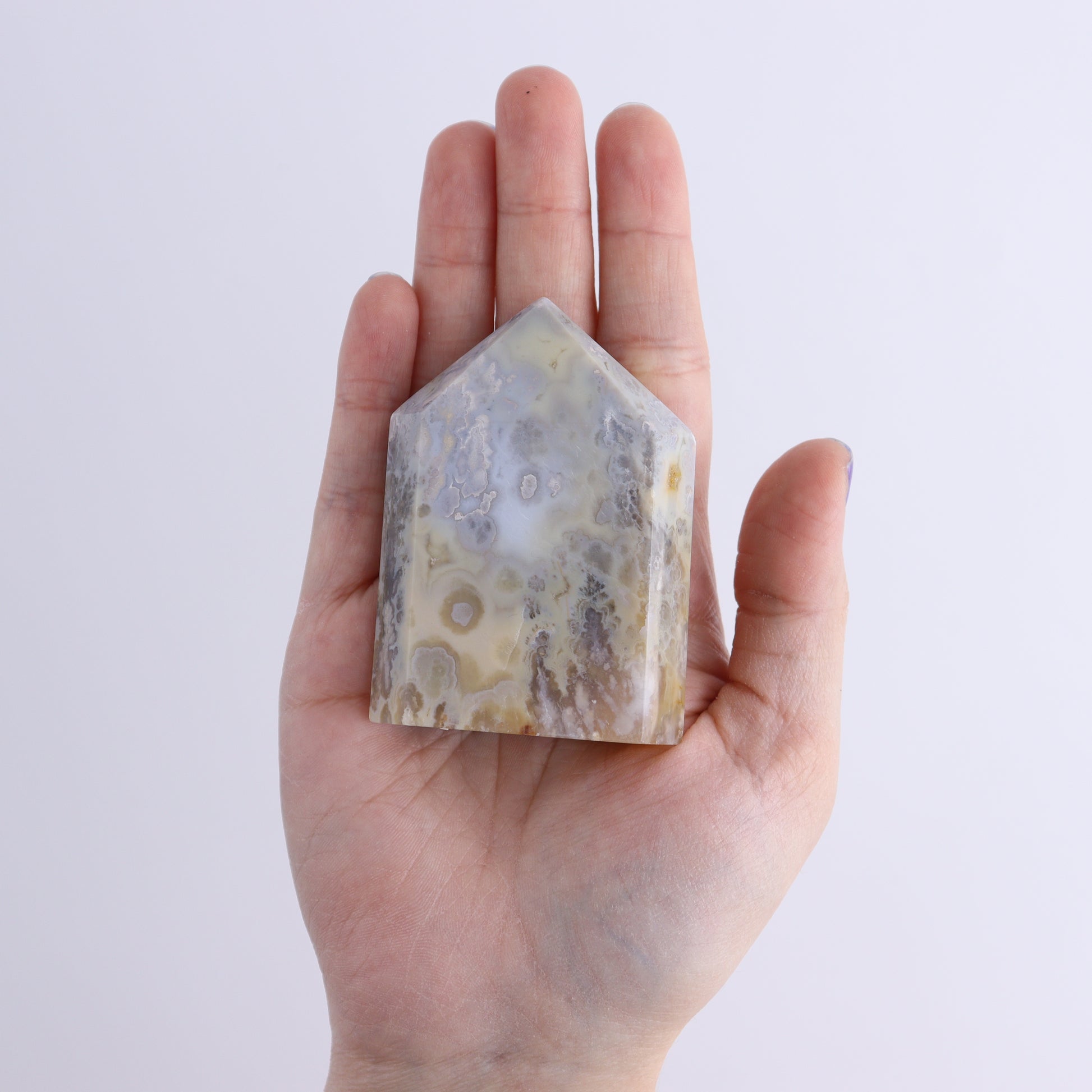 Agate Clouds,  Flames and Towers Set of 6 - Expert Wholesale and Supplier of Wholesale Crystals & Bulk Gemstones, ["Agate","Clouds","flames","Towers"]