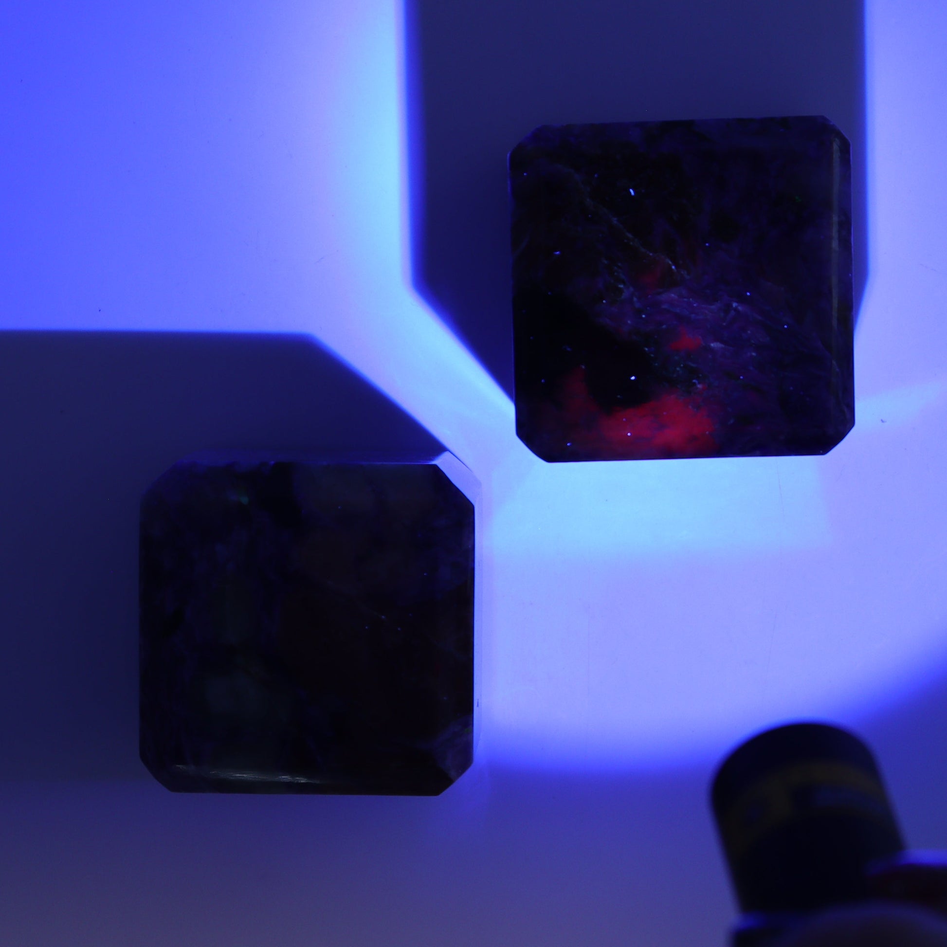Charoite Cubes Set of 4 - Expert Wholesale and Supplier of Wholesale Crystals & Bulk Gemstones, ["Charoite","Cubes","Russia"]