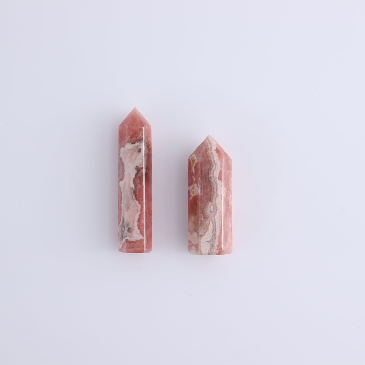 Rhodochrosite Towers Set of 5 - Expert Wholesale and Supplier of Wholesale Crystals & Bulk Gemstones, ["Argentina","Rhodochrosite","Towers"]