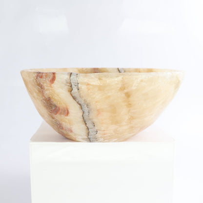 Mexican Onyx/Calcite Bowl