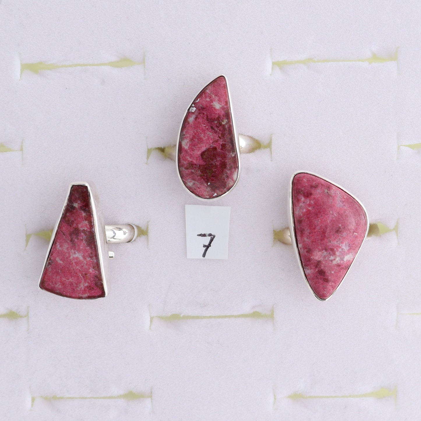 One Thulite Ring Adjustable - Expert Wholesale and Supplier of Wholesale Crystals & Bulk Gemstones, ["India","Ring","sterling silver","thulite"]