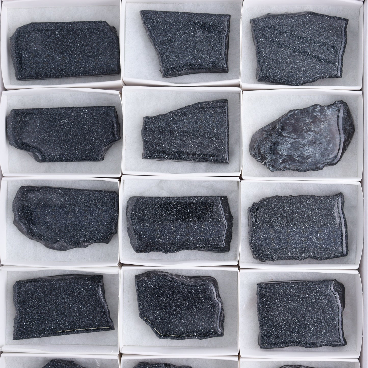 Specularite Flat of 18 - Expert Wholesale and Supplier of Wholesale Crystals & Bulk Gemstones, ["flat","Flats","Specularite","United States"]