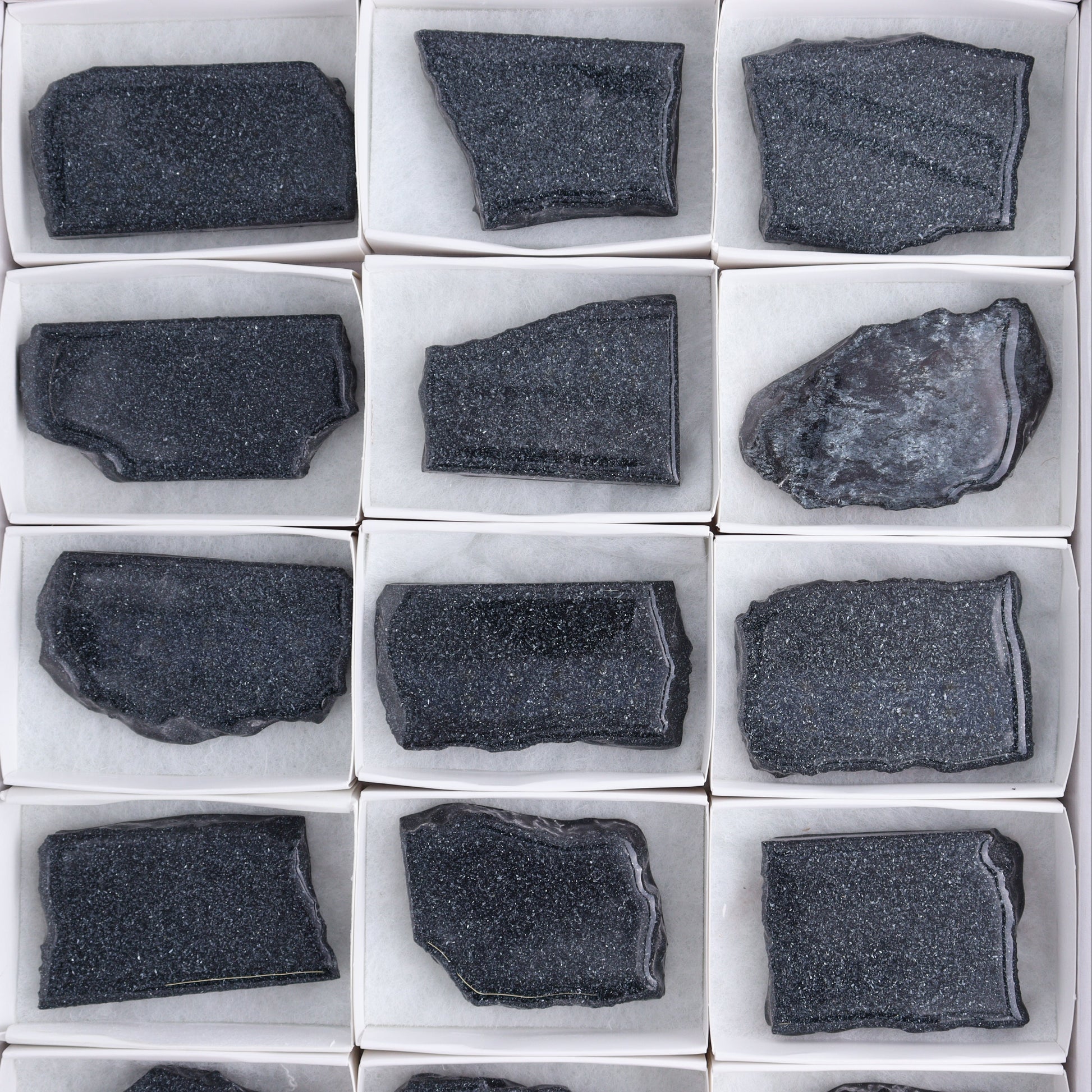 Specularite Flat of 18 - Expert Wholesale and Supplier of Wholesale Crystals & Bulk Gemstones, ["flat","Flats","Specularite","United States"]