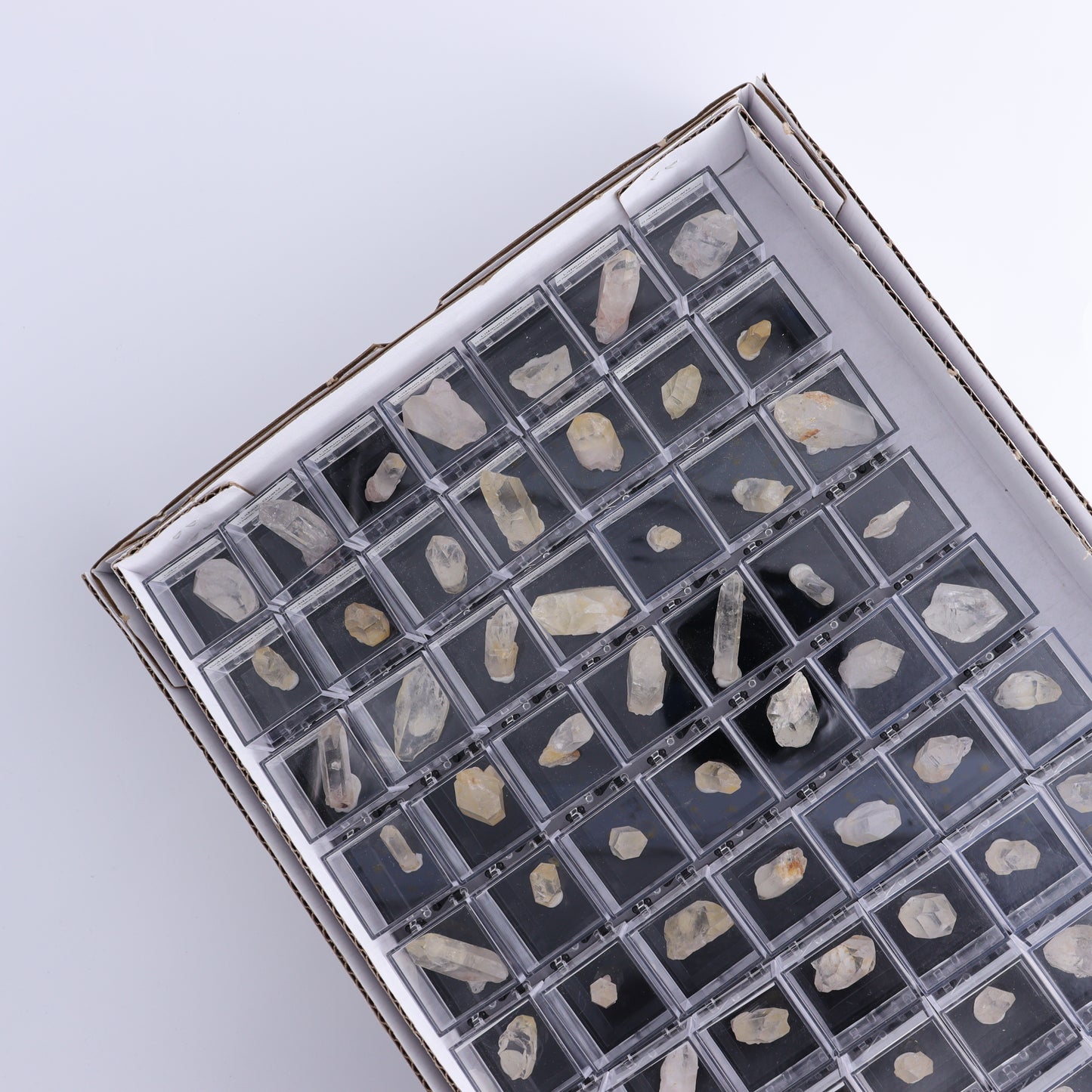 Golden Healer Quartz and Lithium Quartz Thumbnails Flat - Expert Wholesale and Supplier of Wholesale Crystals & Bulk Gemstones, ["close_70","Columbia","Golden Healer","Lithium Quartz","Quartz"]