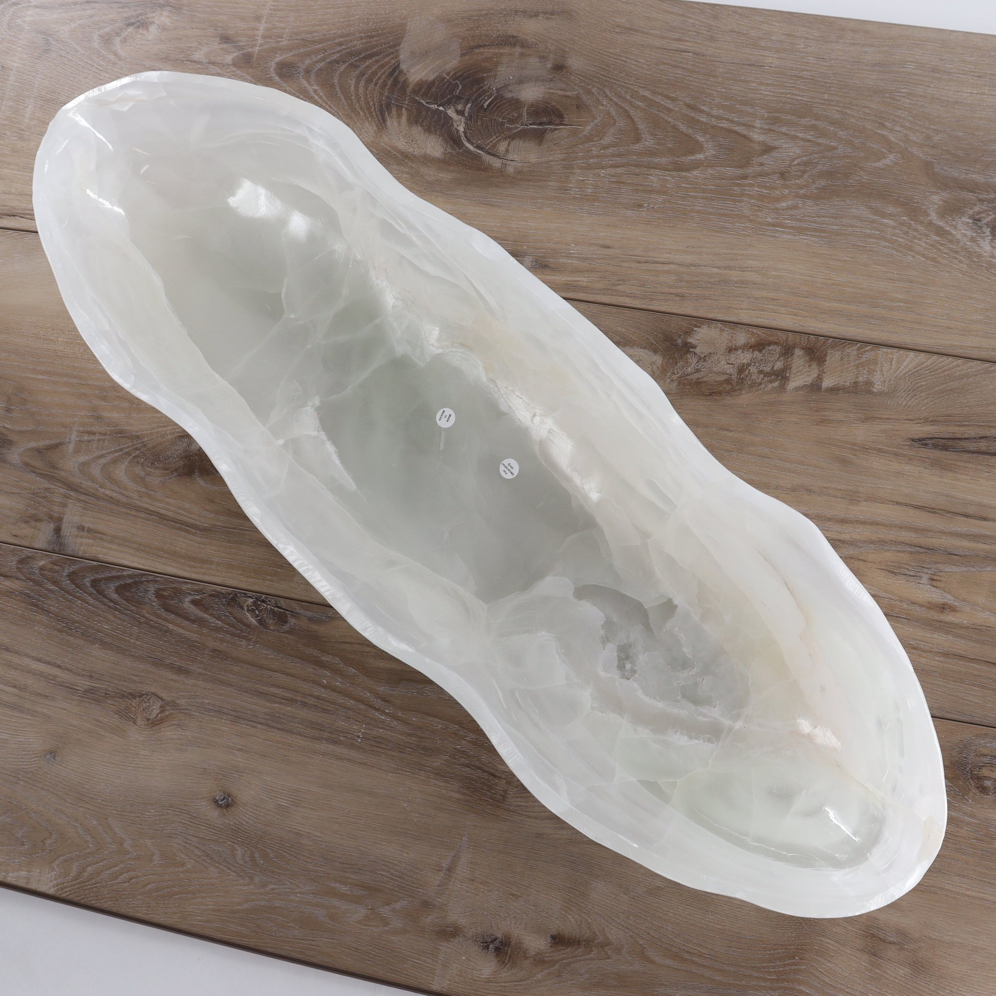 Mexican Onyx/Calcite Canoe Bowl - Expert Wholesale and Supplier of Wholesale Crystals & Bulk Gemstones, ["Bowls","Calcite","canoe","Mexico","onyx"]