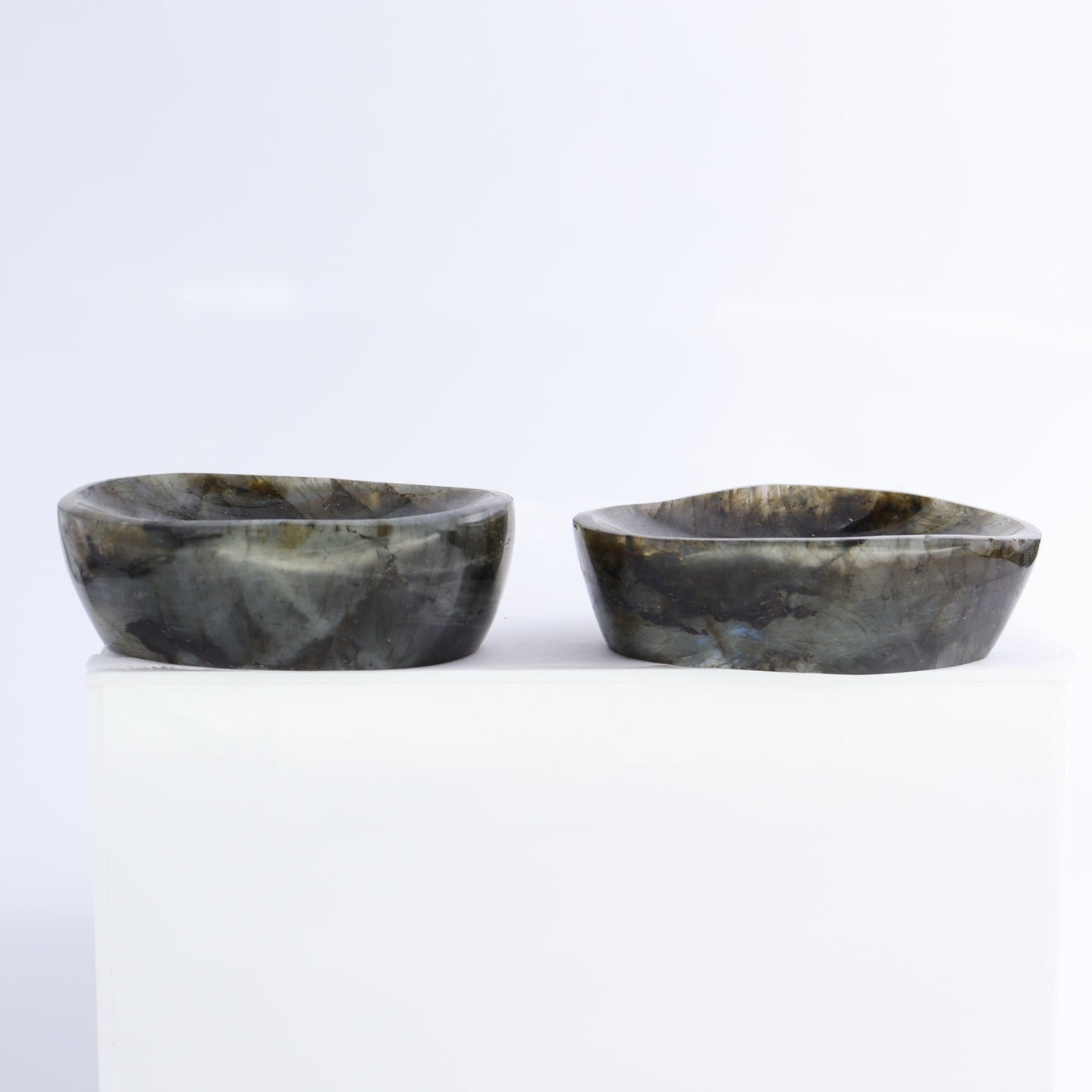 Labradorite Bowls Set of 10 - Expert Wholesale and Supplier of Wholesale Crystals & Bulk Gemstones, ["Bowls","Labradorite","Madagascar"]