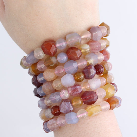 One Mixed Agate Bracelet | Mi Esperanza Minerals | Supplier of Crystals and Onyx
