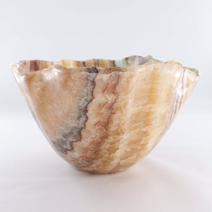 Mexican Onyx/Calcite Bowl - Expert Wholesale and Supplier of Wholesale Crystals & Bulk Gemstones, ["Bowls","Calcite","Mexico","onyx"]