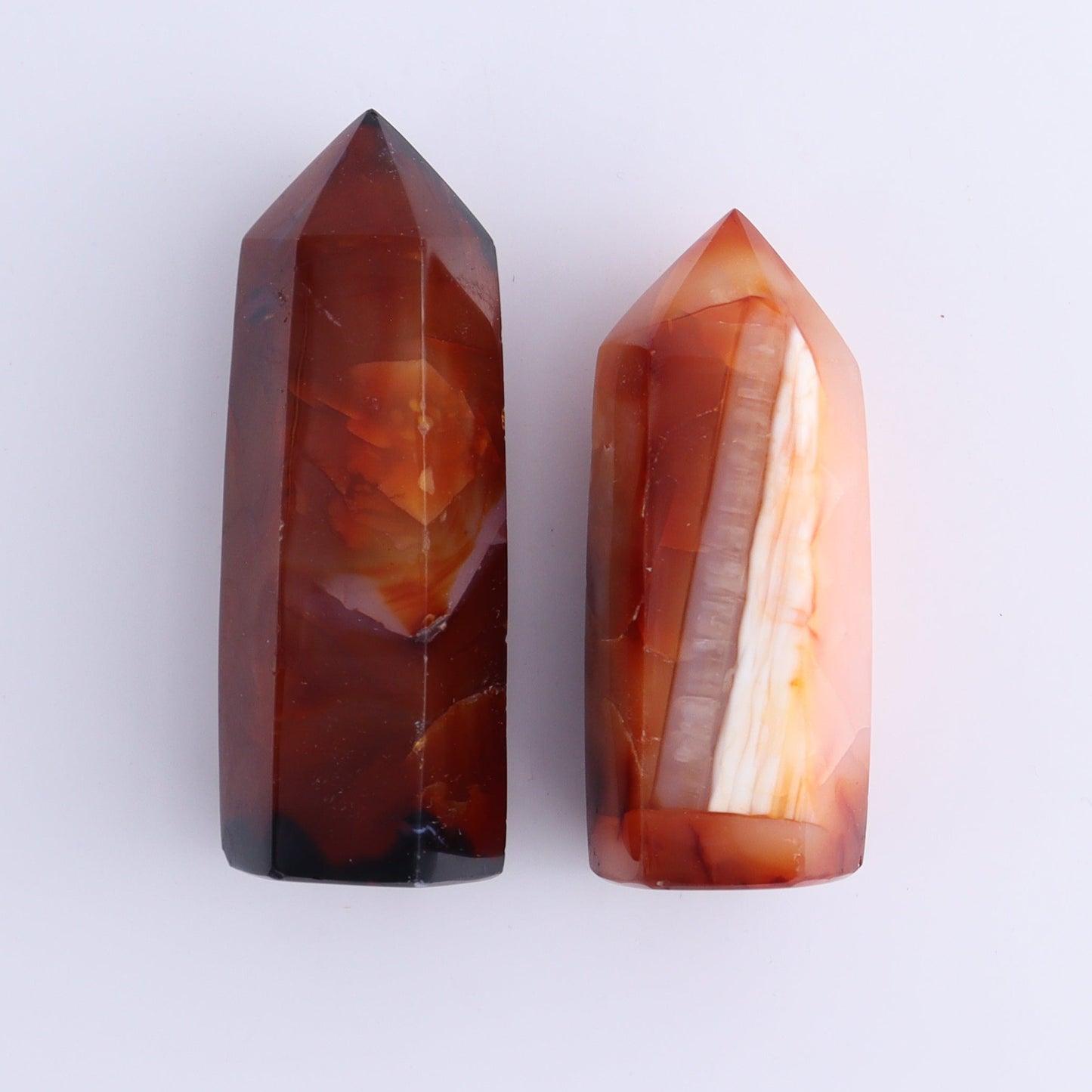 Carnelian Towers Set of 11 - Expert Wholesale and Supplier of Wholesale Crystals & Bulk Gemstones, ["carnelian","Madagascar","Towers"]