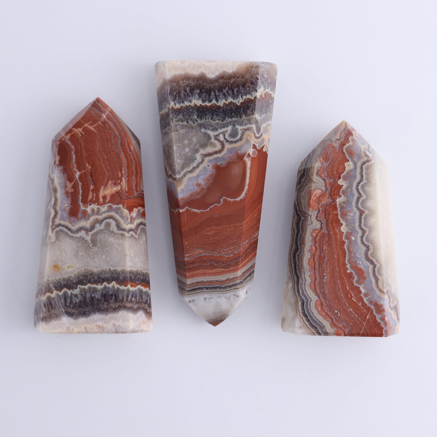 Enchanted Quartz Towers Set of 3 - Expert Wholesale and Supplier of Wholesale Crystals & Bulk Gemstones, ["Brazil","Enchanted Quartz","Quartz","Towers"]