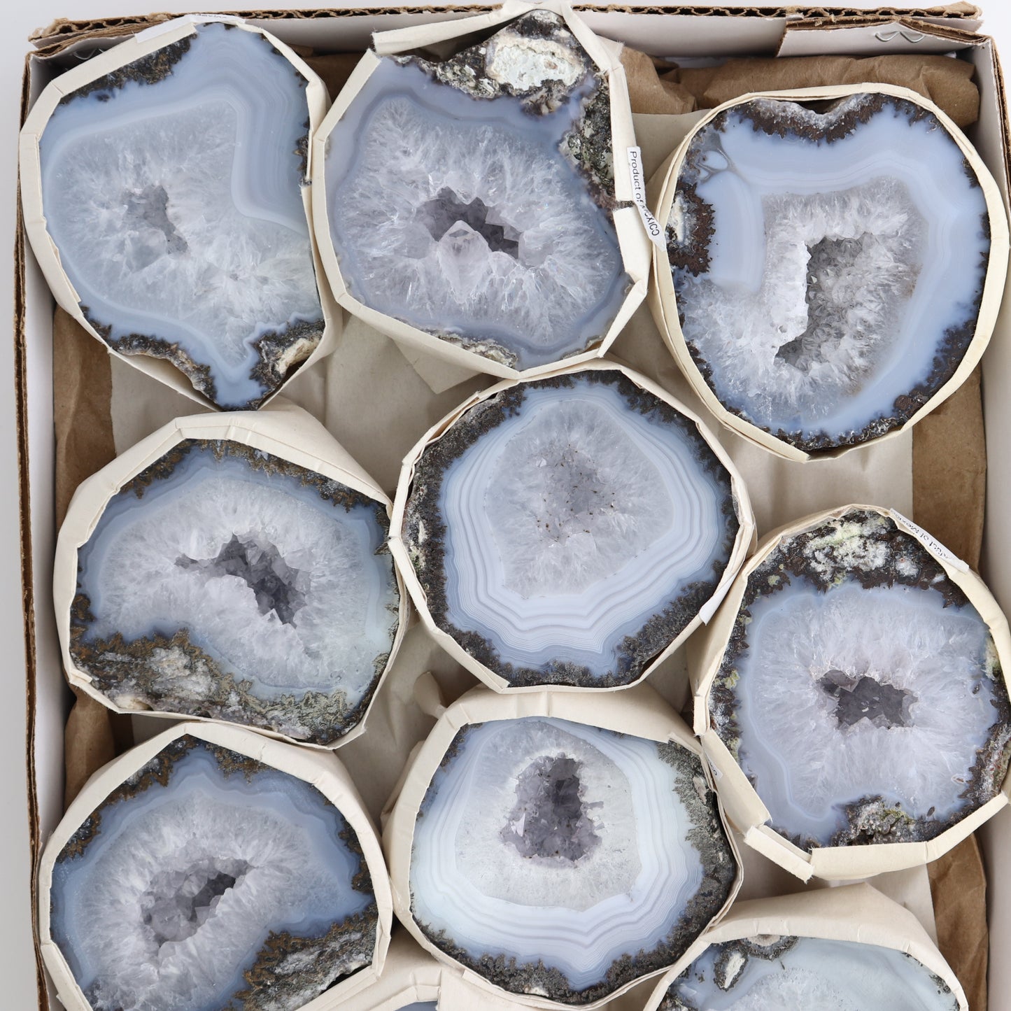 Las Choyas Geodes Set of 10